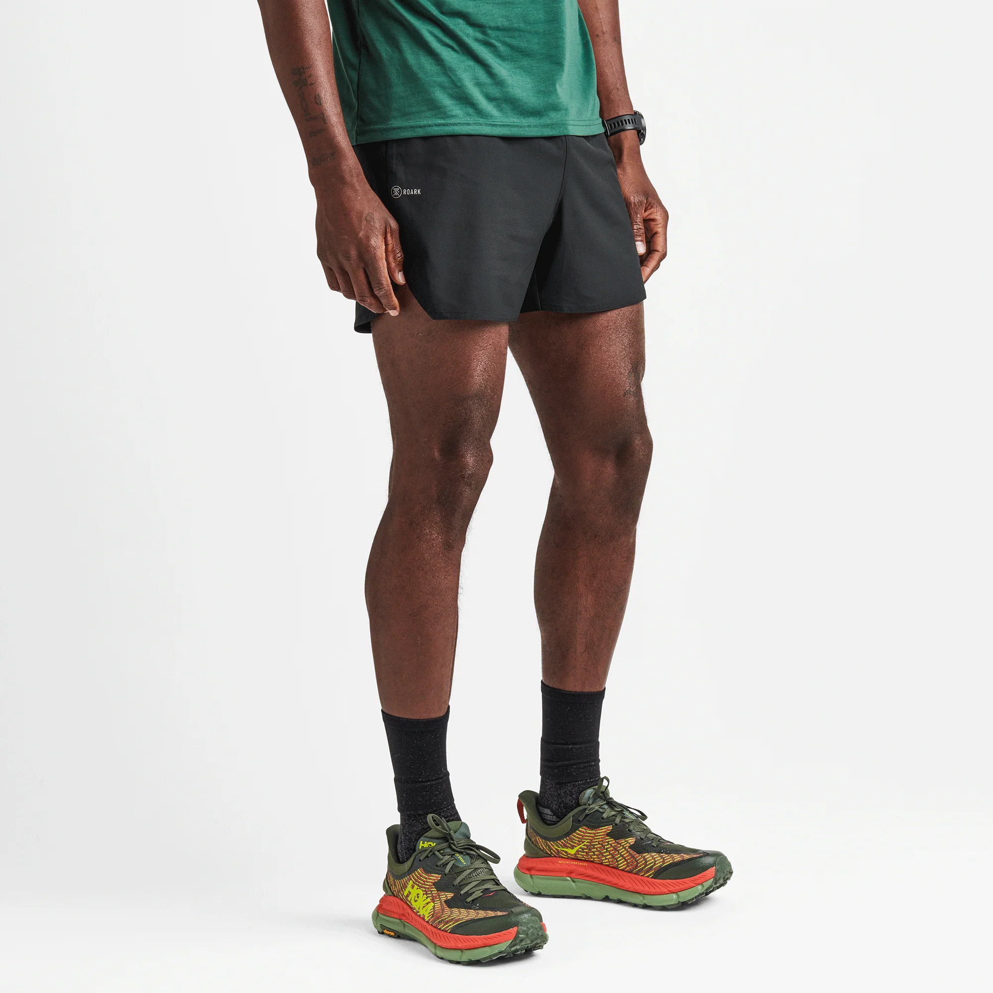 Baja 5" Shorts - Black - Image 6