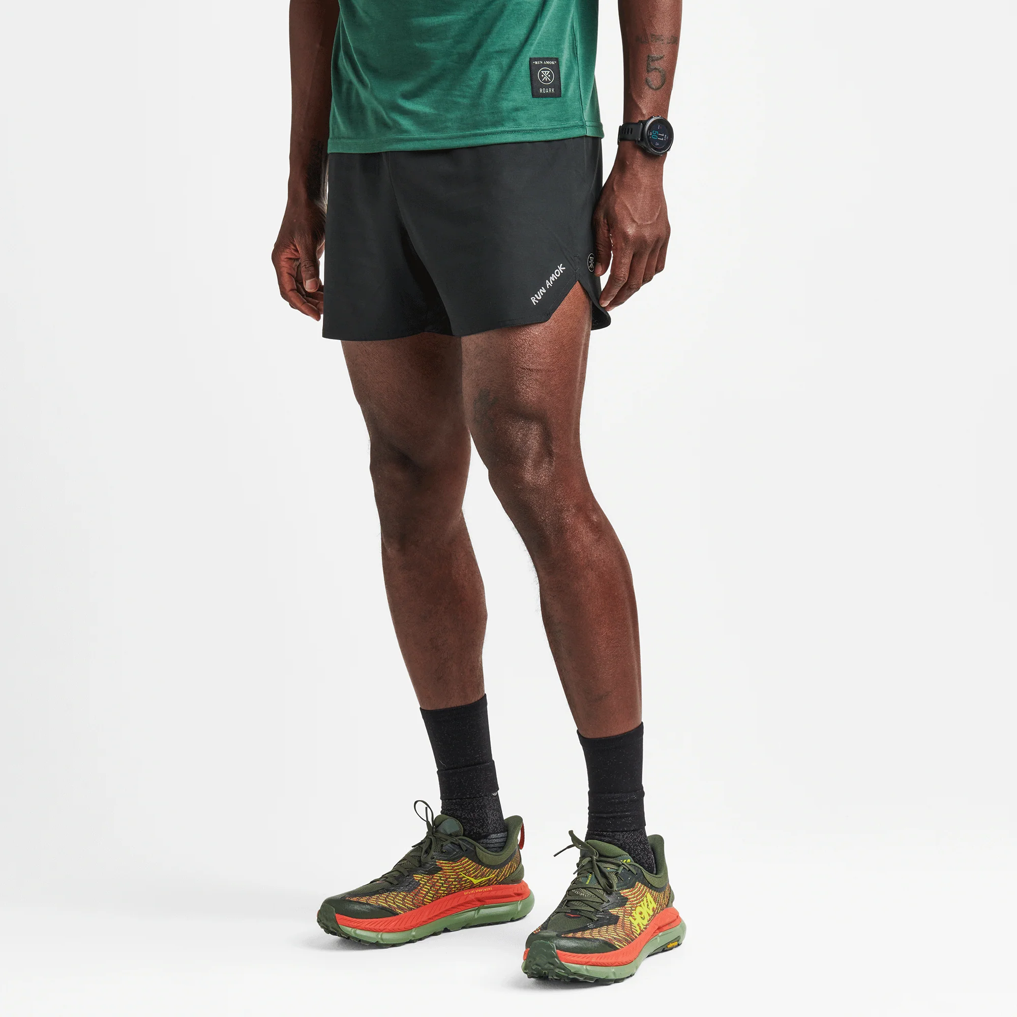 Baja 5" Shorts - Black - Image 8