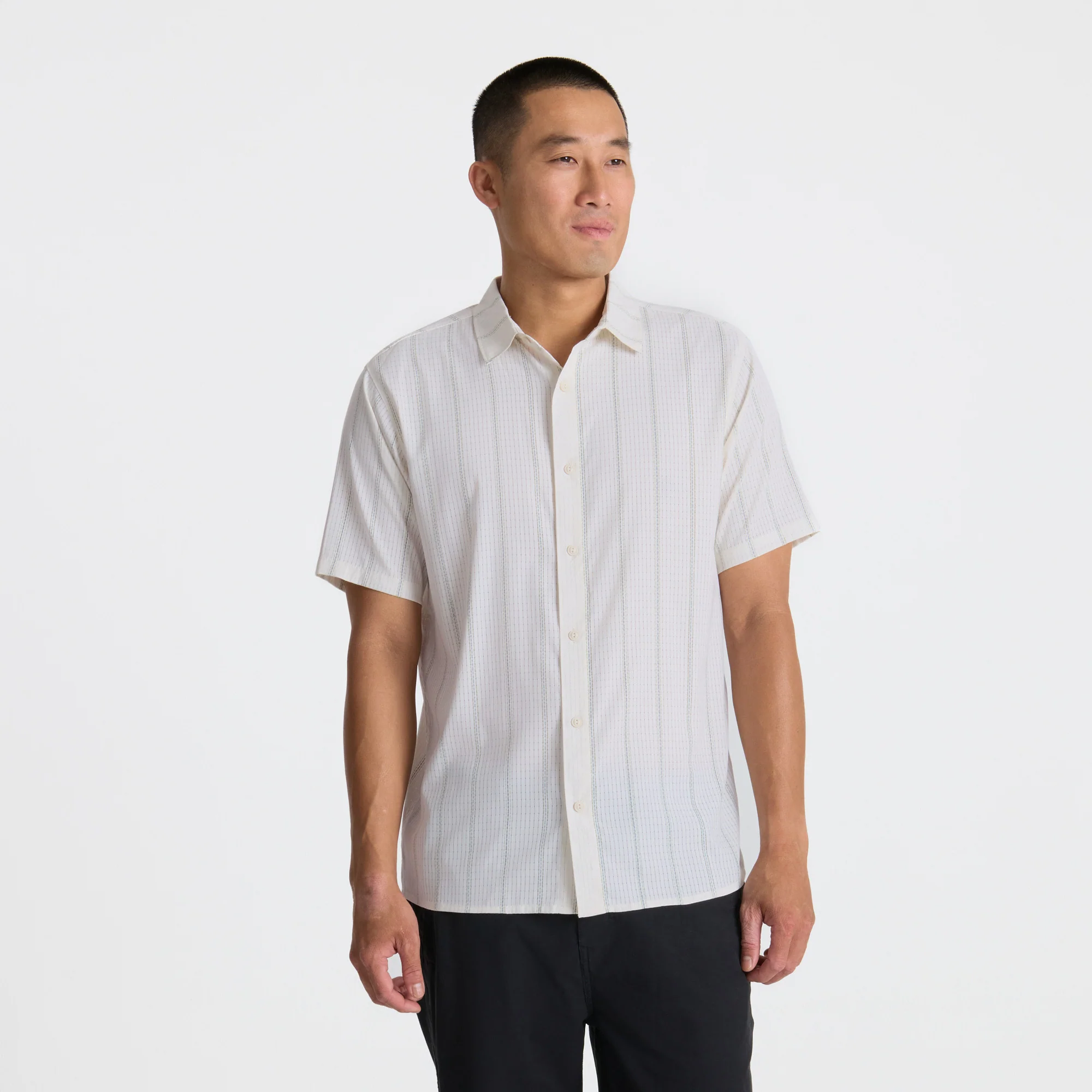 Bless Up Breathable Stretch Shirt - Unbleached - Image 3
