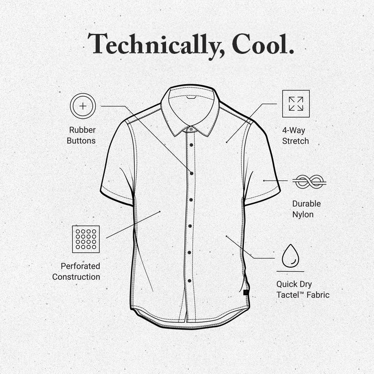 Bless Up Breathable Stretch Shirt - Unbleached - Image 8