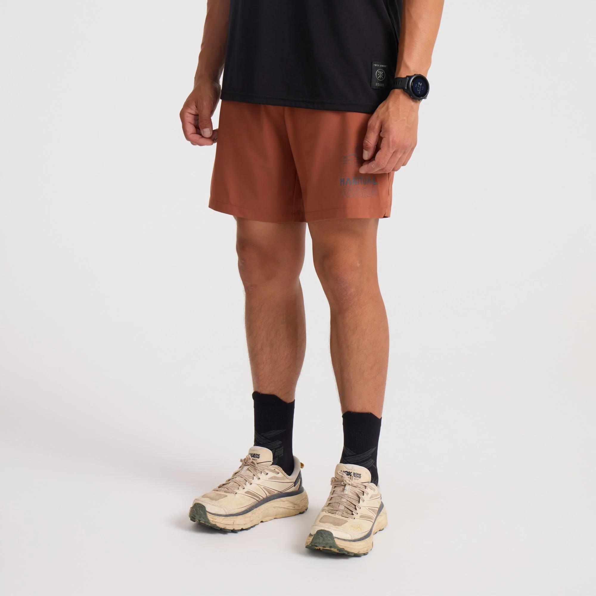 Bommer 2.0 7" Shorts - Burnt Orange - Image 3
