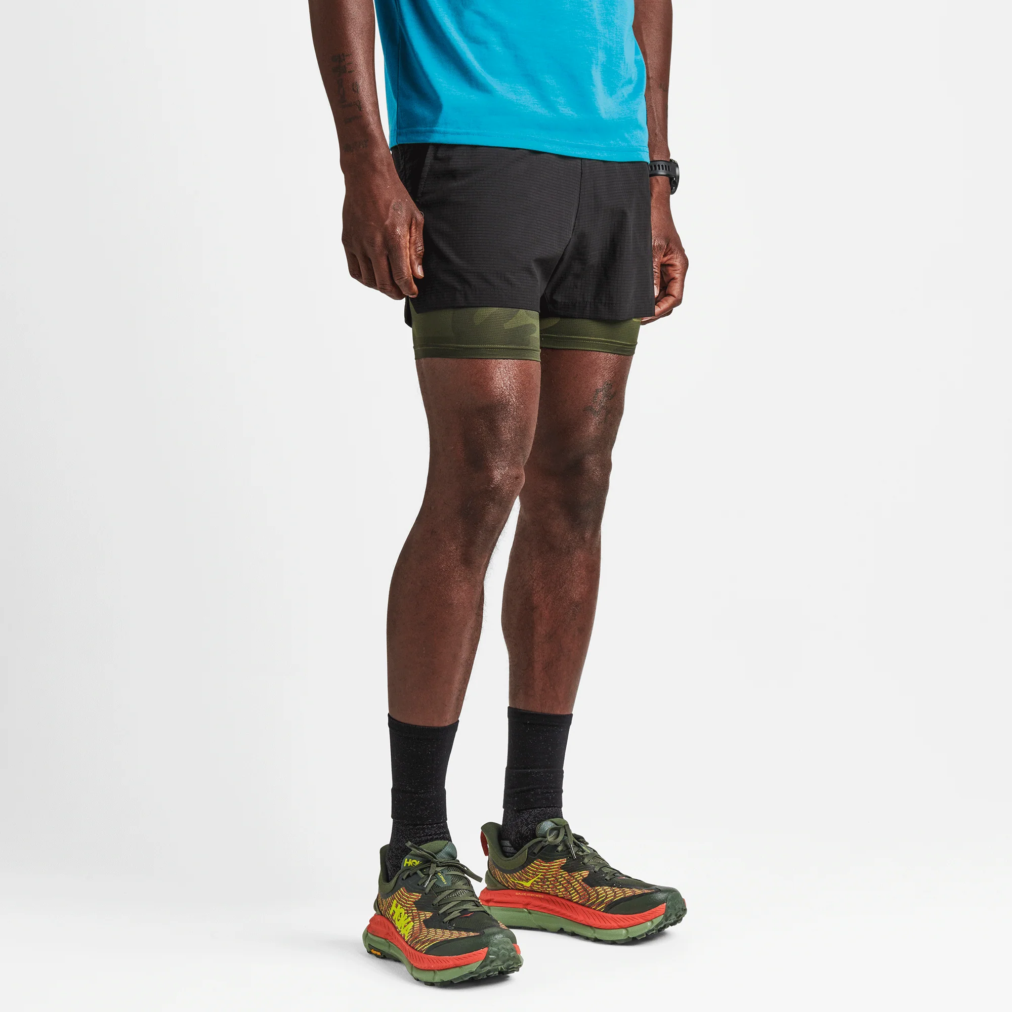 Bommer 3.5" Shorts - Black - Image 4