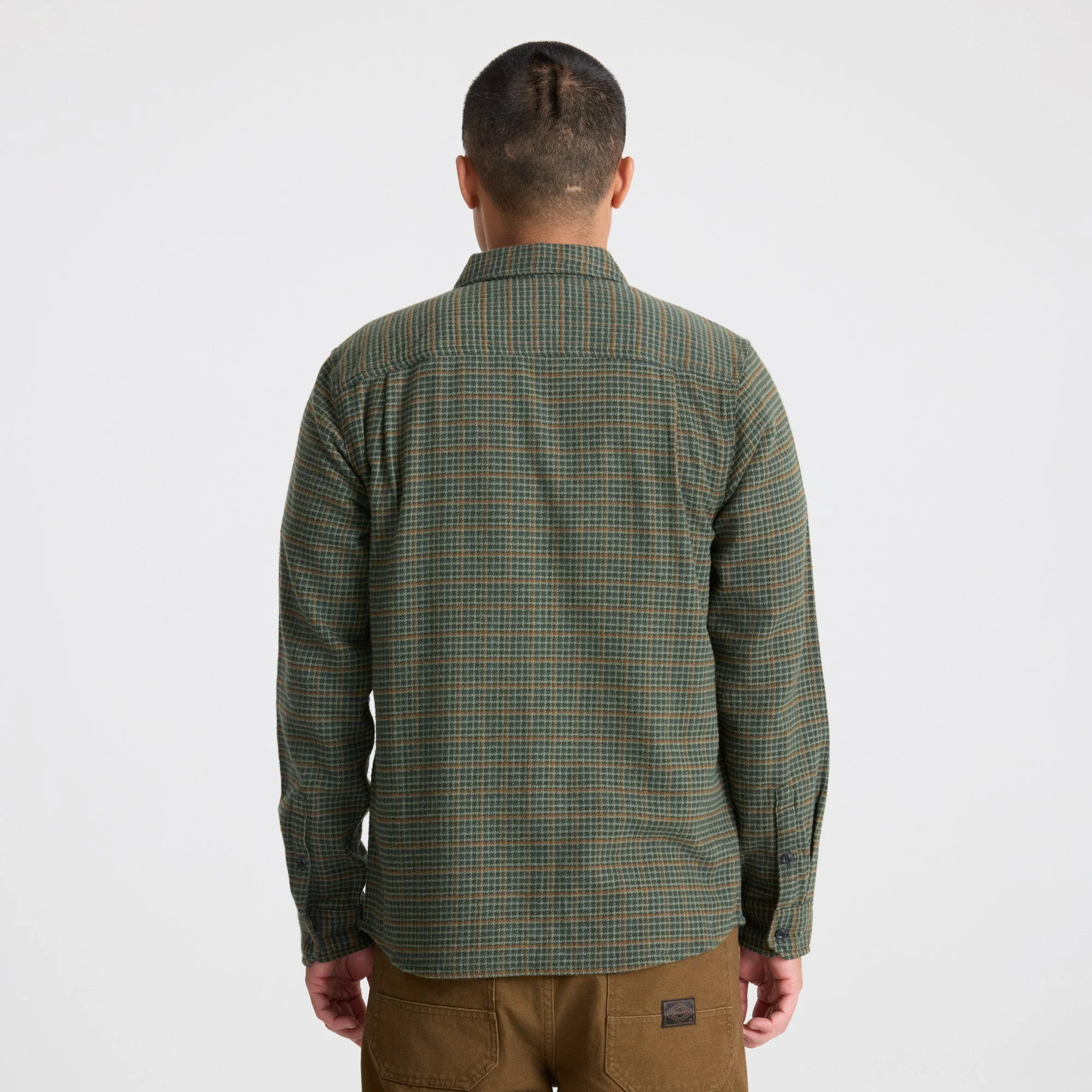 Crossroads Organic Cotton Flannel - Dark Forest - Image 5