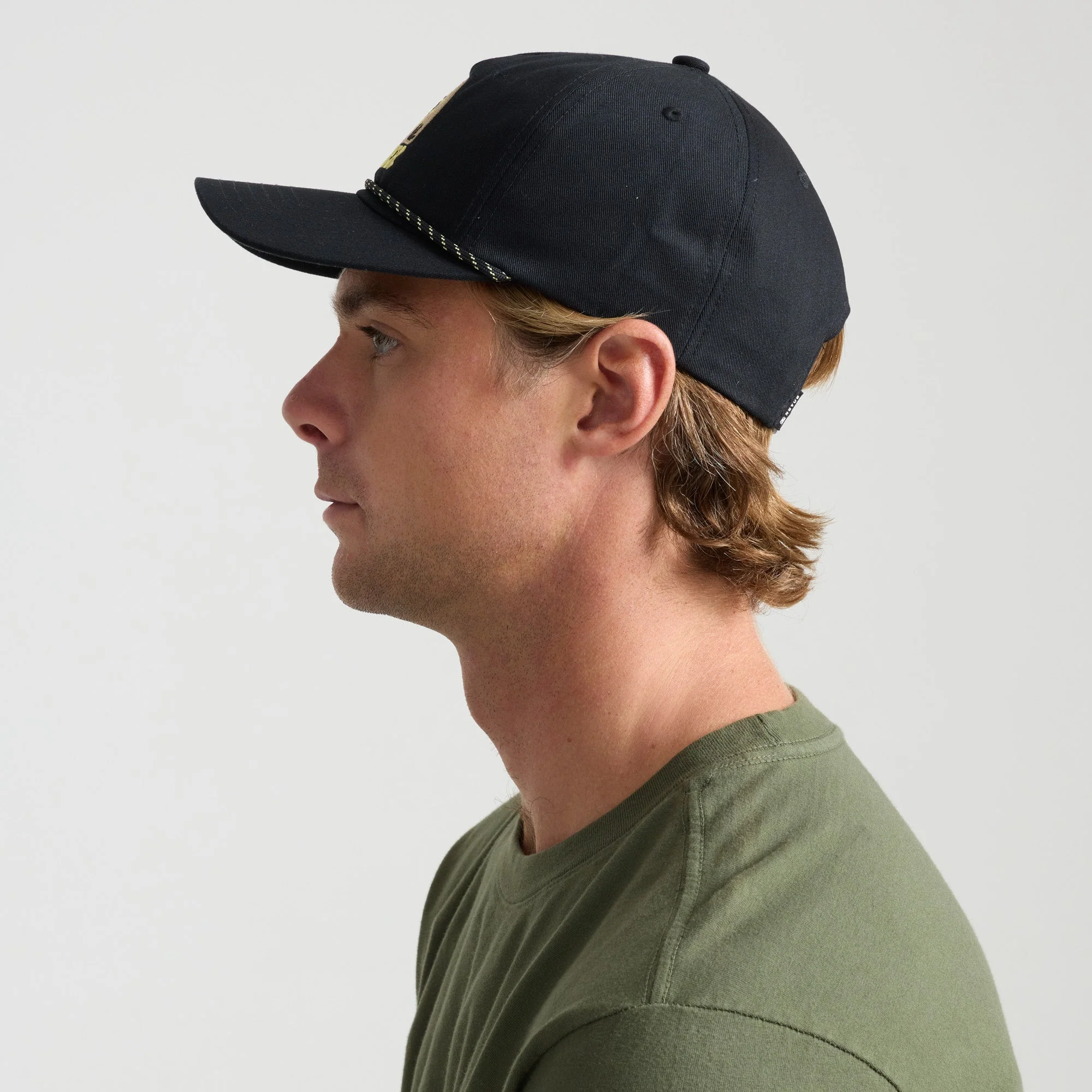 Venture Snapback Hat - Black - Image 5