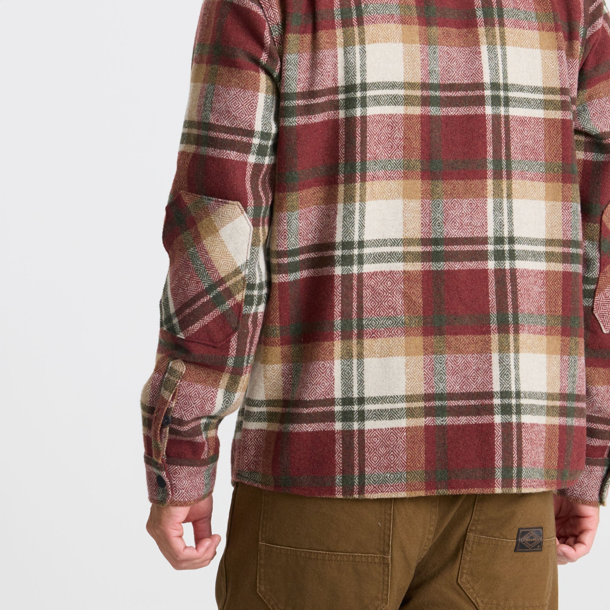 Nordsman Long Sleeve Flannel - Sangria - Image 5