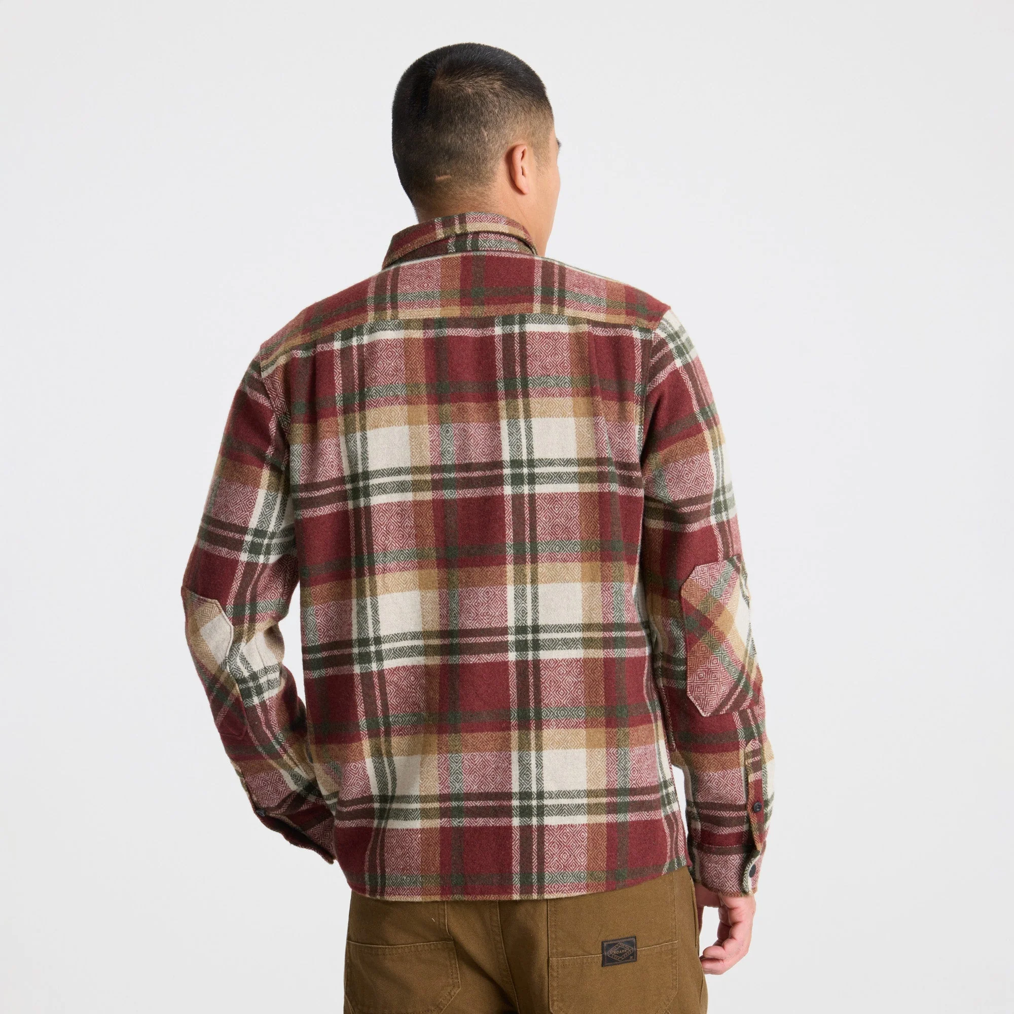 Nordsman Long Sleeve Flannel - Sangria - Image 6