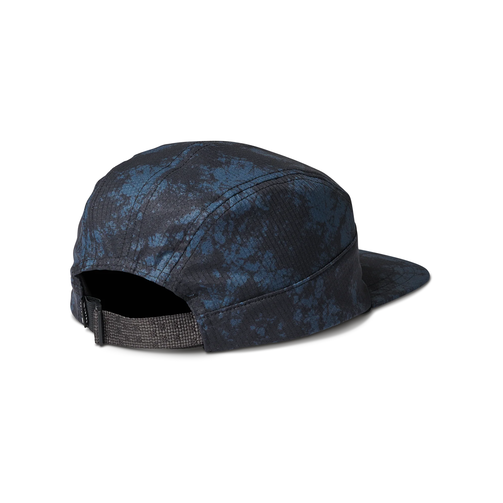 Run Bless Up Camper Strapback Hat - Navy Tie Die - Image 3