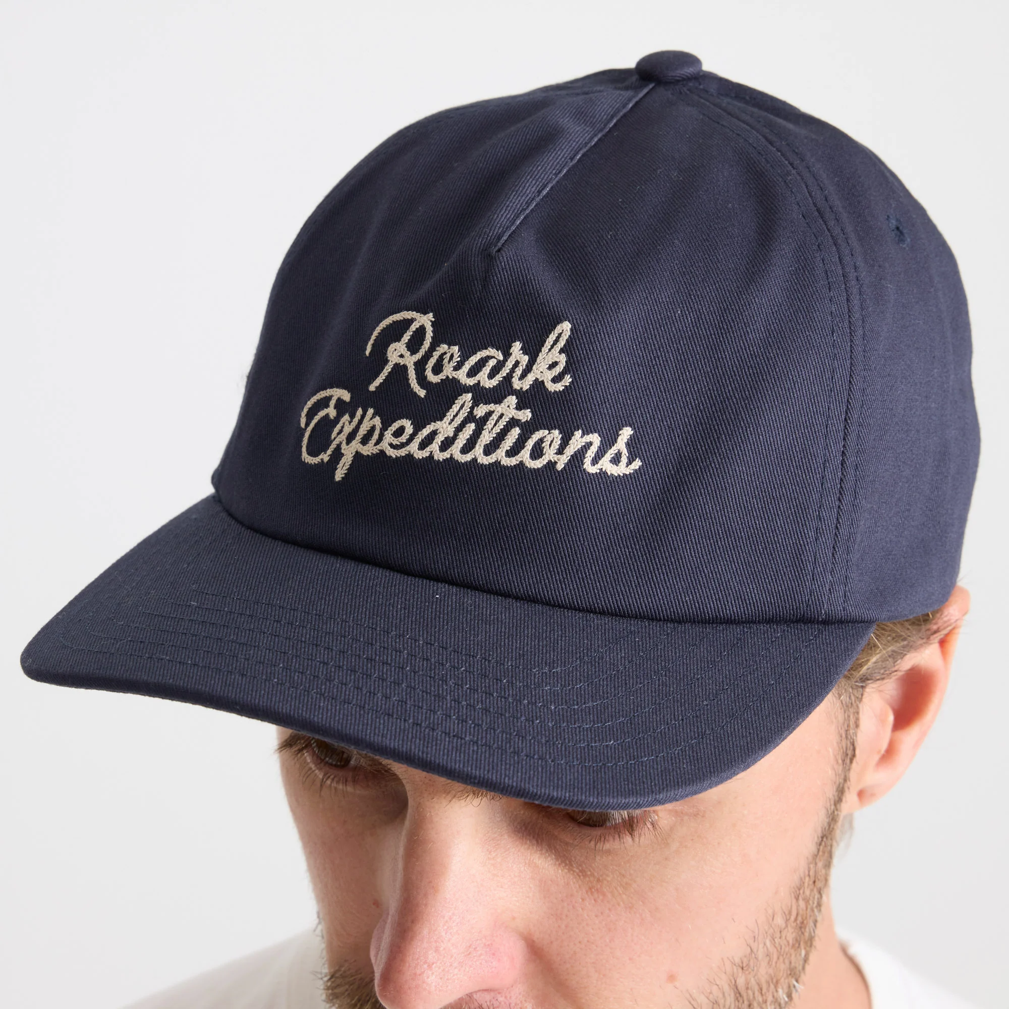 Venture Snapback Hat - Navy - Image 4